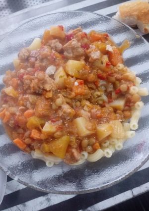 Una foto de Guisito con carne de cerdo