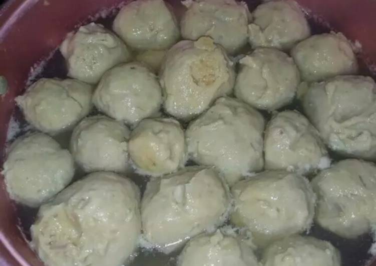 Bakso sapi anti gagal tanpa MSG