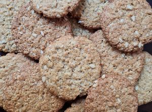 Una foto de Anzac biscuits 🇹🇫 🇳🇿 Galletas de Australia y New Zealand