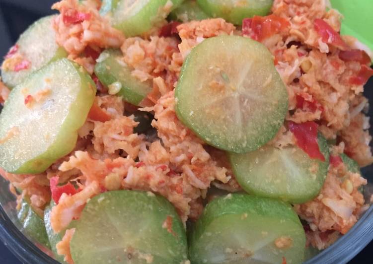 Resep Sambal udang belimbing wuluh yang Lezat Sekali