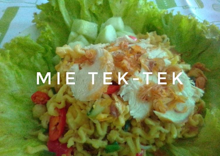 Langkah Mudah untuk Membuat Mie Tek-Tek yang Lezat Sekali