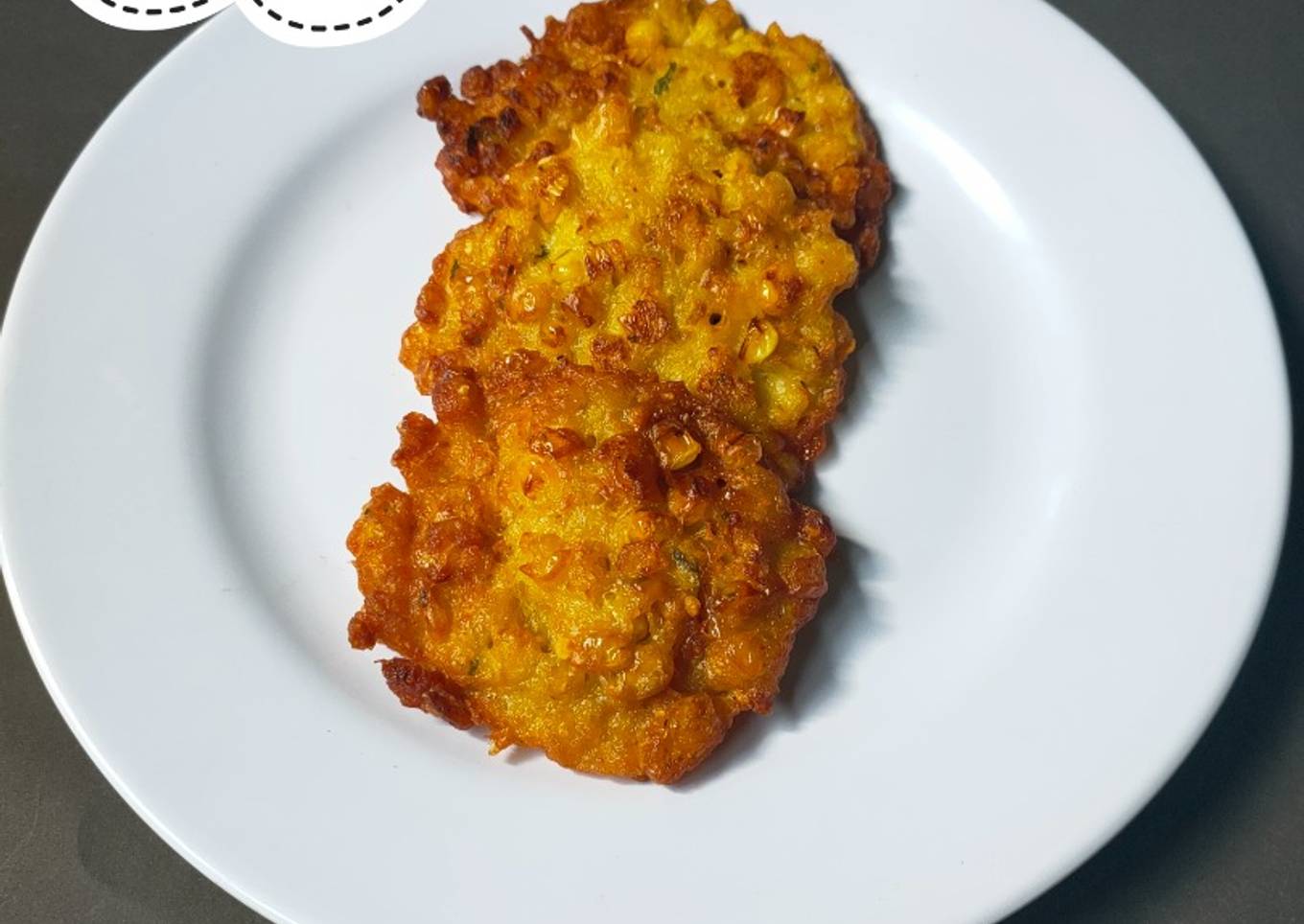 4. Dadar Jagung di goreng