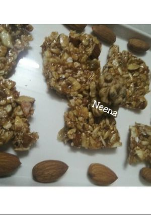 A picture of Garnola bars.