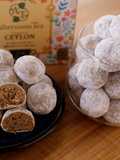 Chai Snowballs, Spiced Black Tea flavored Butter Cookies 🏵️