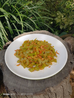 Foto resep Tumis Pare Udang Pape