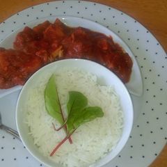 A picture of Mandys style chicken curry/balti.