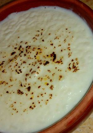 صورة لوصفة رز بالحليب على الطريقة التركية