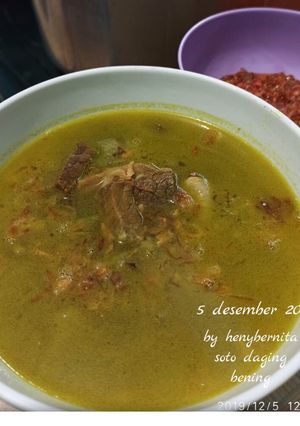 Foto resep Soto daging kuah bening