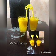 A picture of Mango juice🥭.