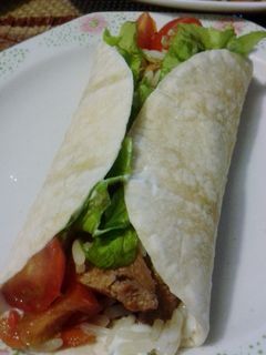 Una foto de Fajita - burritos de cerdo, a mi manera