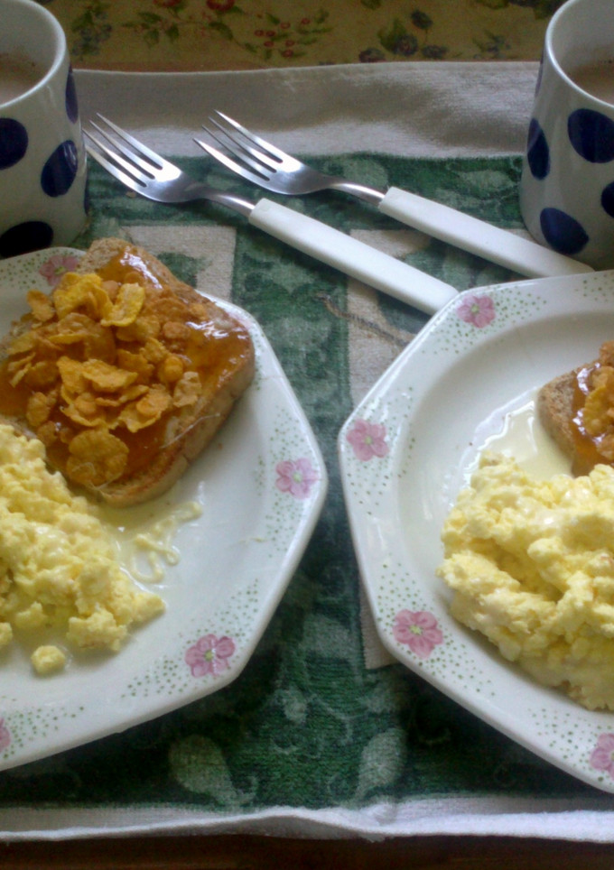Una foto de Desayuno completo