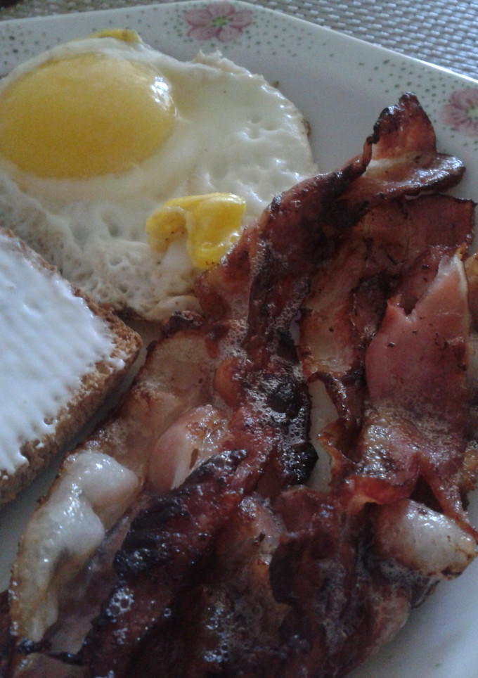 Una foto de Desayuno bien proteico
