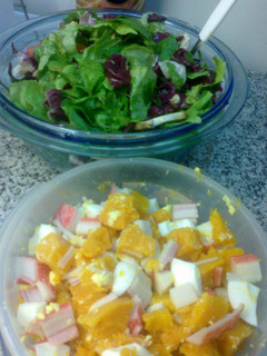 Una foto de Ensaladas coloridas
