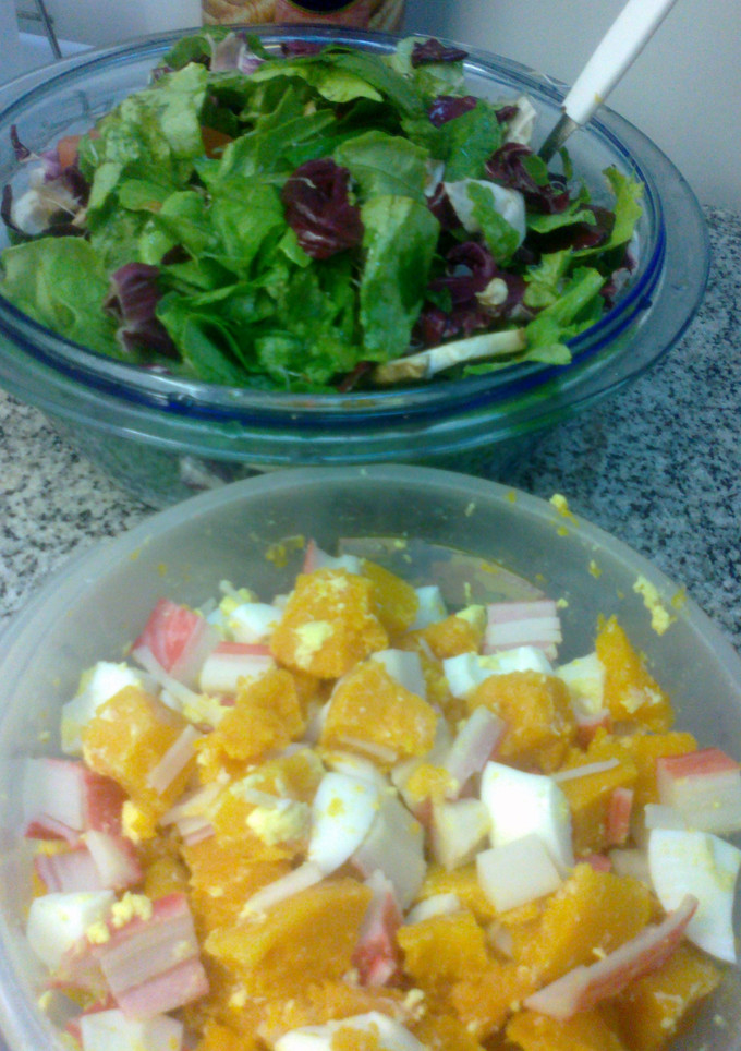Una foto de Ensaladas coloridas