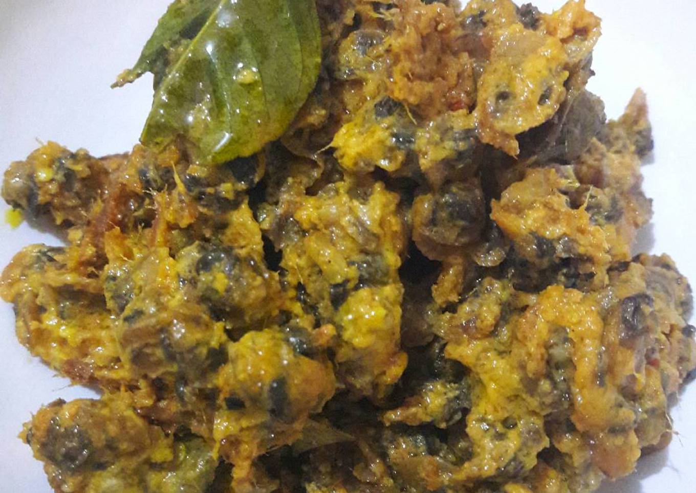 Kerang dara bumbu rendang praktis dan mudah