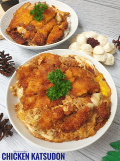 Foto resep Chicken katsudon