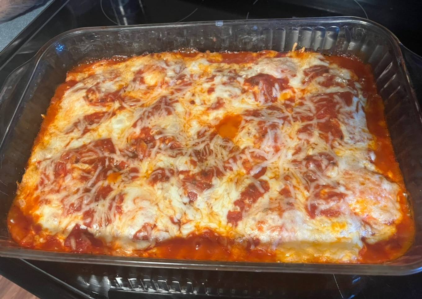 Quick & Easy Frozen ravioli lasagna