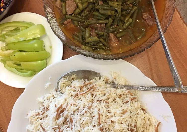 الرز بالشعيريه