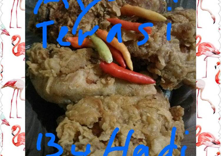 Ayam Tepung Bumbu Sambel Terasi