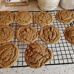 A picture of Brown Butter Bourbon Spice Cookies.