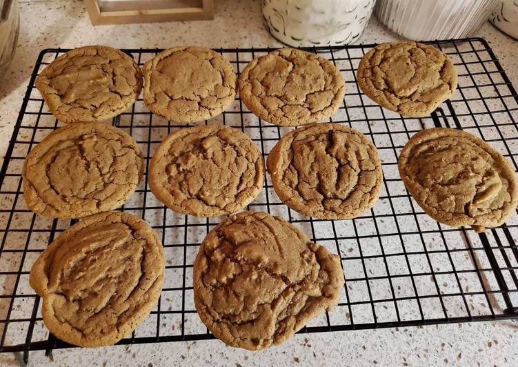 How to Prepare Homemade Brown Butter Bourbon Spice Cookies