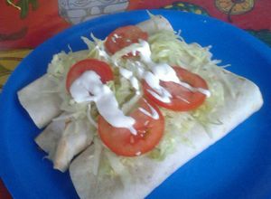 Una foto de Burritas de pierna estilo Jalisco