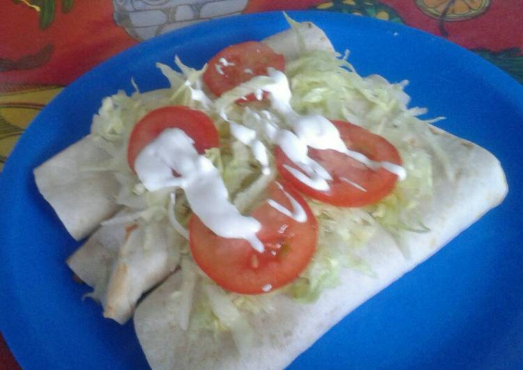 Burritas de pierna estilo Jalisco