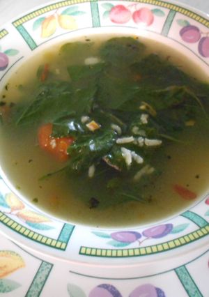 Una foto de Sopa de Moras