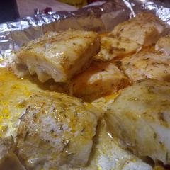 A picture of Baked herb fish.
