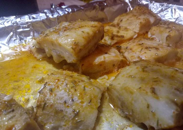 Steps to Prepare Quick Baked herb fish