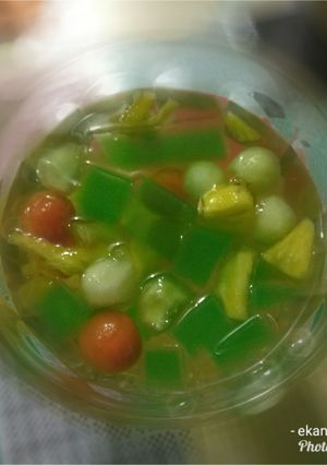 Foto resep Es Koktil