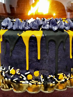 Una foto de Tarta de cumpleaños Halloween
