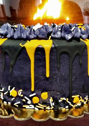 Una foto de Tarta de cumpleaños Halloween