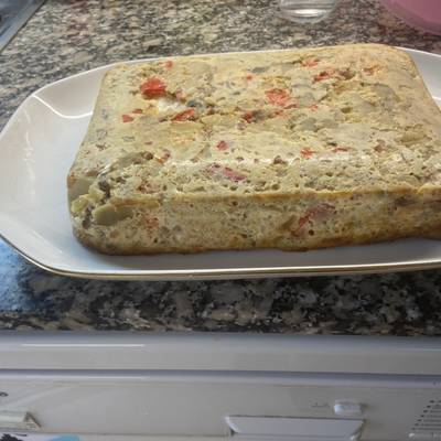 Pastel de tortilla paisana Receta de EstherMR- Cookpad