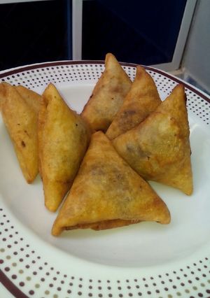 A picture of Crispy samosa recipe.