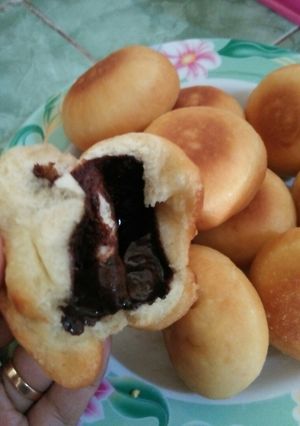 Foto resep Roti goreng isi coklat ekonomis tanpa telur