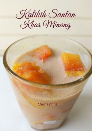 Foto resep Kalikih Santan Khas Minangkabau