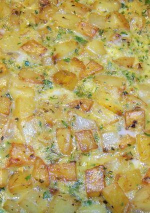 Una foto de Tortilla de papa al horno