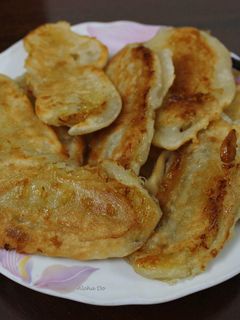 Hình của món Bánh chuối chiên.