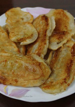 Hình của món Bánh chuối chiên.