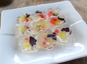 Hình của món Rau câu trái cây.