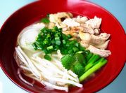 A picture of chicken leek