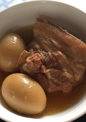 Hình của món Thịt kho tàu xã Bình Trưng, Châu Thành, Tiền Giang.