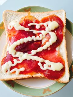 Hình của món Bánh mì sandwich siêu nhanh cho bữa sáng.