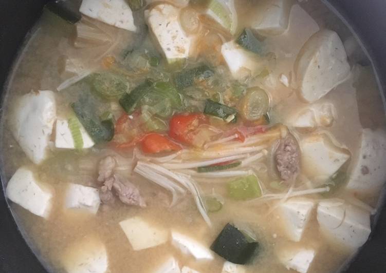 Resep Doenjang Jjigae 된장찌개 (tanpa pasta doenjang) yang Bisa Manjain Lidah