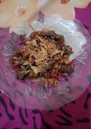 Foto resep Oseng daging kecap mudah dan gampang...🥰