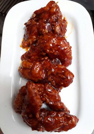 Foto resep Hot and spicy chicken wings