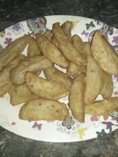 Foto resep Potato wedges aka kentang wedges