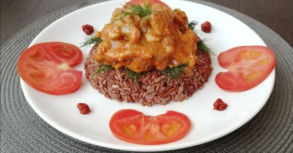 Бефстроганов Из Курицы Фото