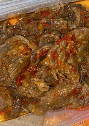 Foto resep Daging sapi sambal